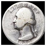 1932-S Washington Quarter NICELY CIRCULATED