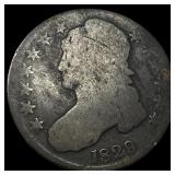 1829 Capped Bust Half Dollar NICELY CIRCULATED