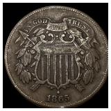 1865 Two-Cent Piece CLOSELY UNCIRCULATED