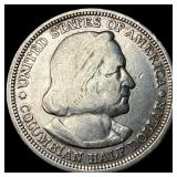 1893 Silver Columbian Expo Half Dollar  CLOSELY U