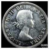 1953 Canada Silver Dollar