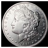 1891-O Silver Morgan Dollar CHOICE AU