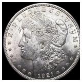 1921 Silver Morgan Dollar CHOICE BU