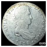1818 Bolivia Ferdinand VII Silver 8 Reals