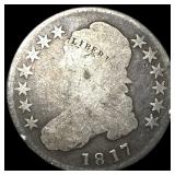 1817 Capped Bust Half Dollar NICELY CIRCULATED