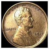 1915-S Lincoln Wheat Cent CLOSELY UNCIRCULATED