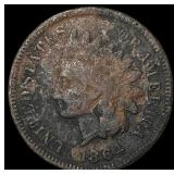 1864 Bronze Indian Head Cent NICELY CIRCULATED