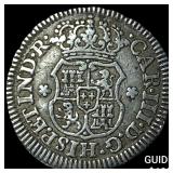 1770-M Mexico Charles III Silver 1/2 Real