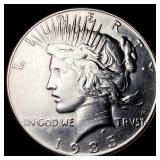 1935 Peace Silver Dollar CLOSELY UNCIRCULATED