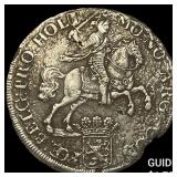 1692 Netherlands Holland Silver Ducaton- Rider