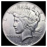 1935 Silver Peace Dollar UNCIRCULATED