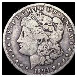 1894-O Silver Morgan Dollar LIGHTLY  CIRCULATED