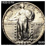 1920-S FH Standing Liberty Quarter UNCIRCULATED FH