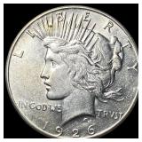 1926 Peace Silver Dollar CLOSELY UNCIRCULATED