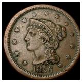 1856 Braided Hair Large Cent CLOSELY UNCIRCULATED