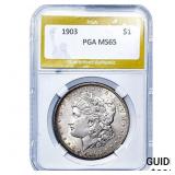 1903 Morgan Silver Dollar PGA MS65