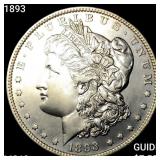 1893 Morgan Silver Dollar UNCIRCULATED