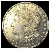 1921 Silver Morgan Dollar CHOICE BU