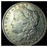 1893 Morgan Silver Dollar CLOSELY UNCIRCULATED