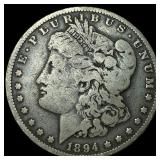 1894-O Silver Morgan Dollar LIGHTLY CIRCULATED
