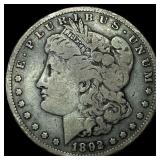 1892-S Silver Morgan Dollar NEARLY UNCIRCULATED