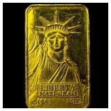 Credit Suisse 1985 5g Gold Bar 999.9 Fine HIGH GRA