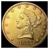 1885 Gold $10 Liberty Head Eagle UNCIRCULATED