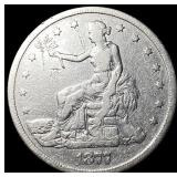 1877-S Silver Trade Dollar NICELY CIRCULATED