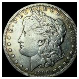 1890-CC Silver Morgan Dollar LIGHTLY CIRCULATED