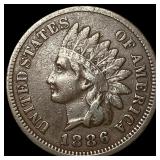 1886 Indian Head Cent LIGHTLY CIRCULATED