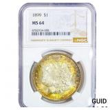 1899 Morgan Silver Dollar NGC MS64