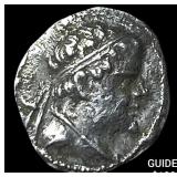 Bactria Ecuratides I c. 170-145 BC Silver Obol