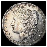 1888-S Morgan Silver Dollar NEARLY UNCIRCULATED