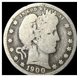 1900 Barber Quarter NICELY CIRCULATED