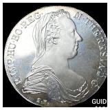 Austria Silver Trade Thaler Restrike