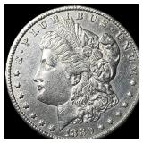 1880-S Silver Morgan Dollar CLOSELY UNCIRCULATED