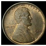 1909 VDB Lincoln Wheat Cent CHOICE BU