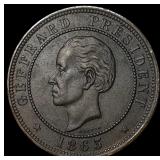 1863 Haiti Bronze 20 Centimes