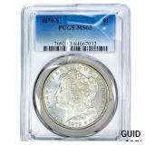 1879-S Morgan Silver Dollar PCGS MS63