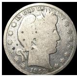 1892 Silver Half Dollar (Barber) NICELY CIRCULATED