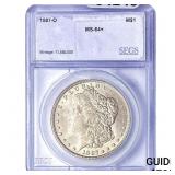 1887-O Morgan Silver Dollar SEGS MS63