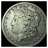 1892-S Silver Morgan Dollar NEARLY UNCIRCULATED
