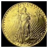 1924 Gold $20 Saint-Gaudens Double Eagle UNCIRCULA