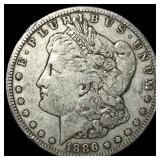 1886-S Silver Morgan Dollar LIGHTLY CIRCULATED