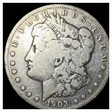 1903-S Silver Morgan Dollar LIGHTLY CIRCULATED