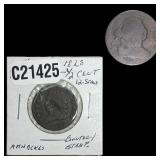 [2 Coins] 1800-1828 U.S. Large Cet & Half Cent