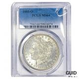 1885-O Morgan Silver Dollar PCGS MS64