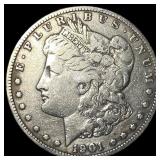 1901-S Silver Morgan Dollar LIGHTLY CIRCULATED