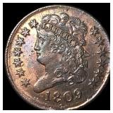 1809 Classic Head Half Cent CLOSELY UNCIRCULATED