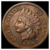 1886 Indian Head Cent NEARLY UNCIRCULATED